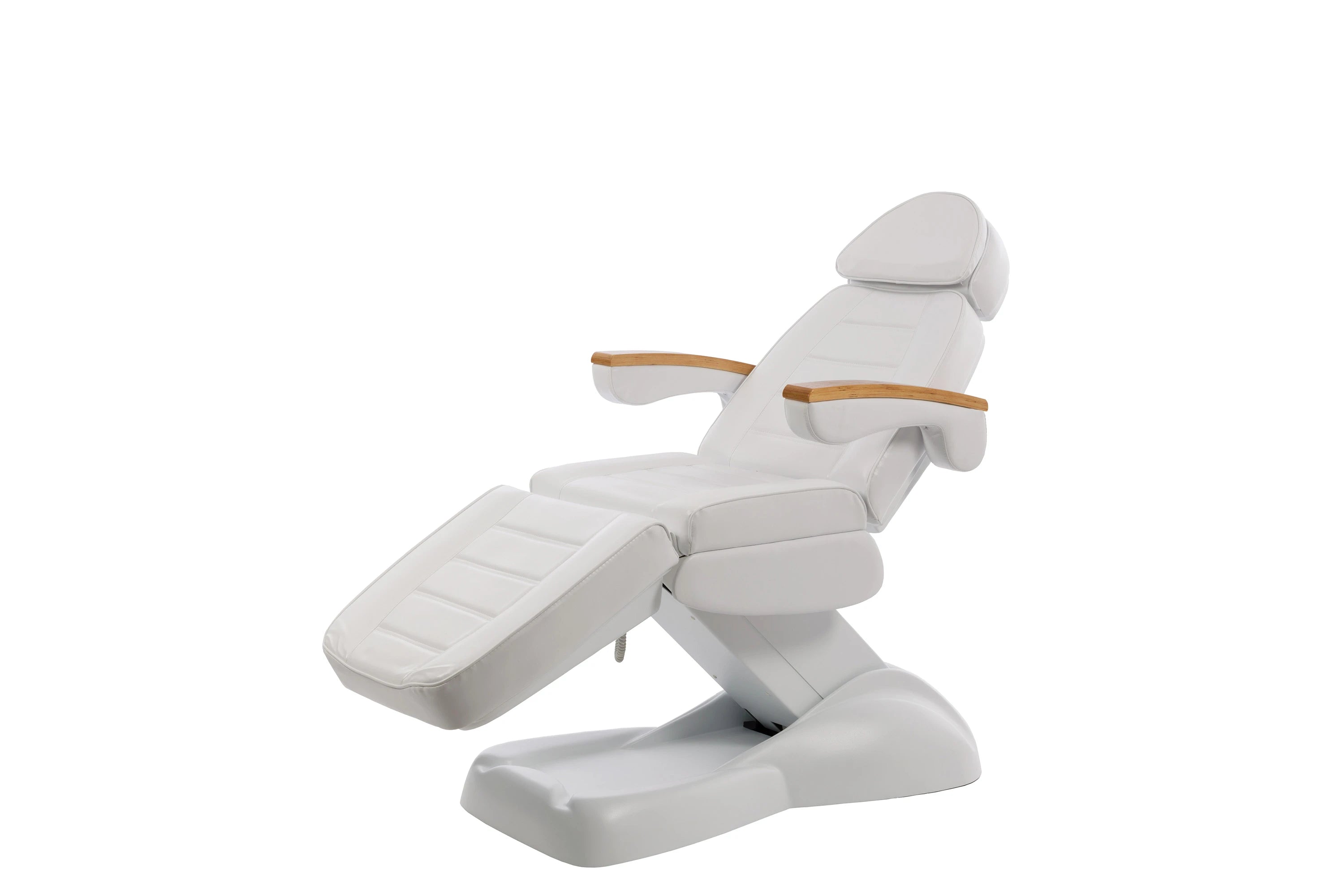 CLAVI Four-Motor White Cosmetic Couch