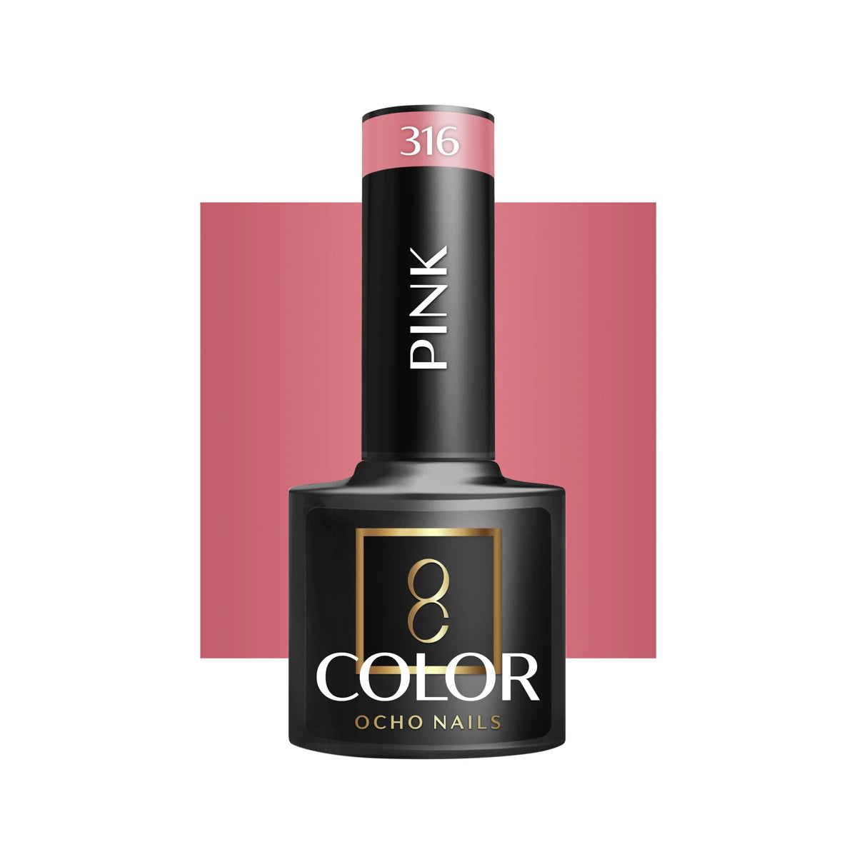 OCHO NAILS Gēla nagu laka Pink 316, 5 g