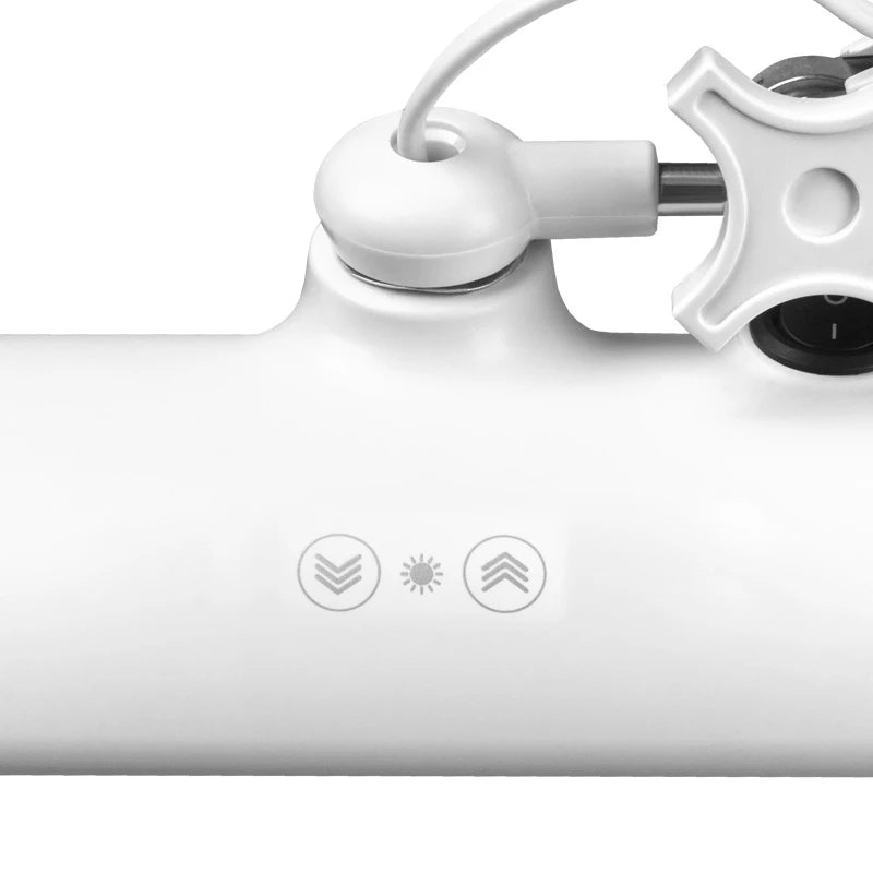 Elegante LED lempa 801-L, reguliuojamo ryškumo, balta