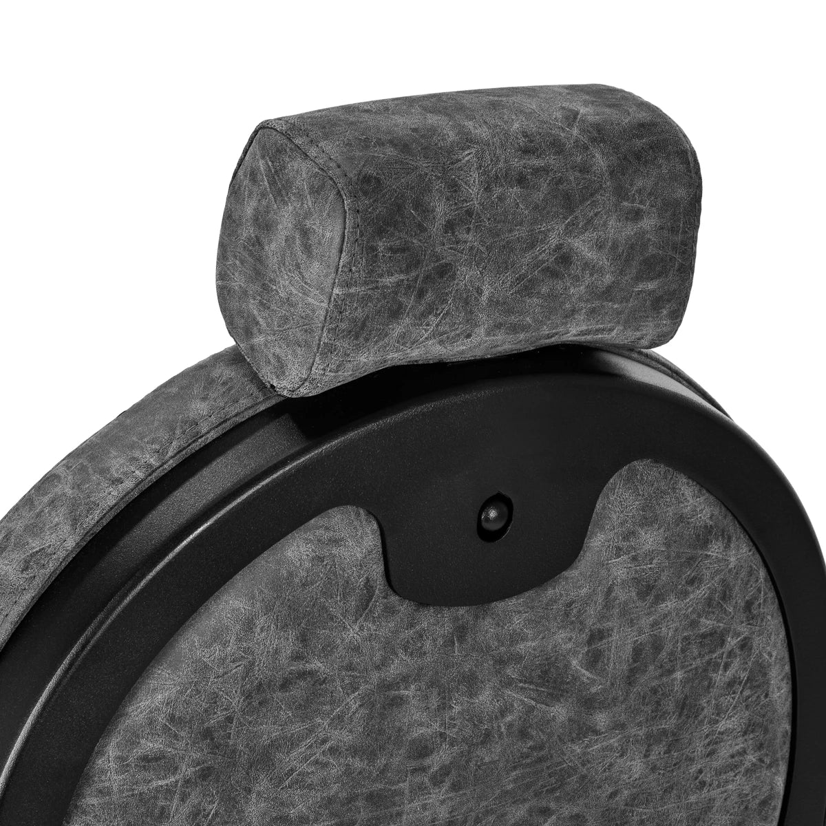 Hairdressing chair Gabbiano President Old Leather gray