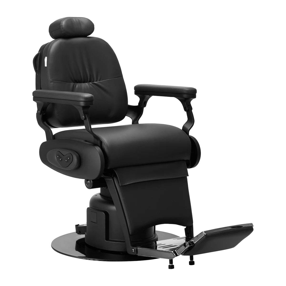 Barber Chair Electric Gabbiano Duke, black