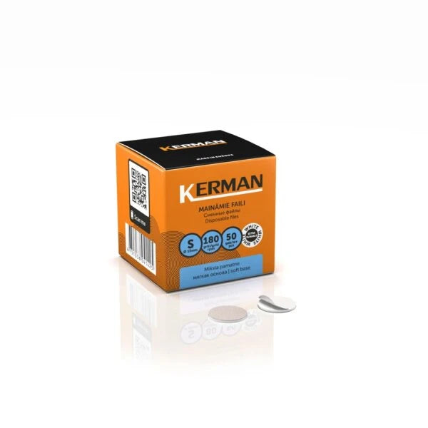 KERMAN refill pads for Pedicure disc S soft 180 gritt (50pcs)