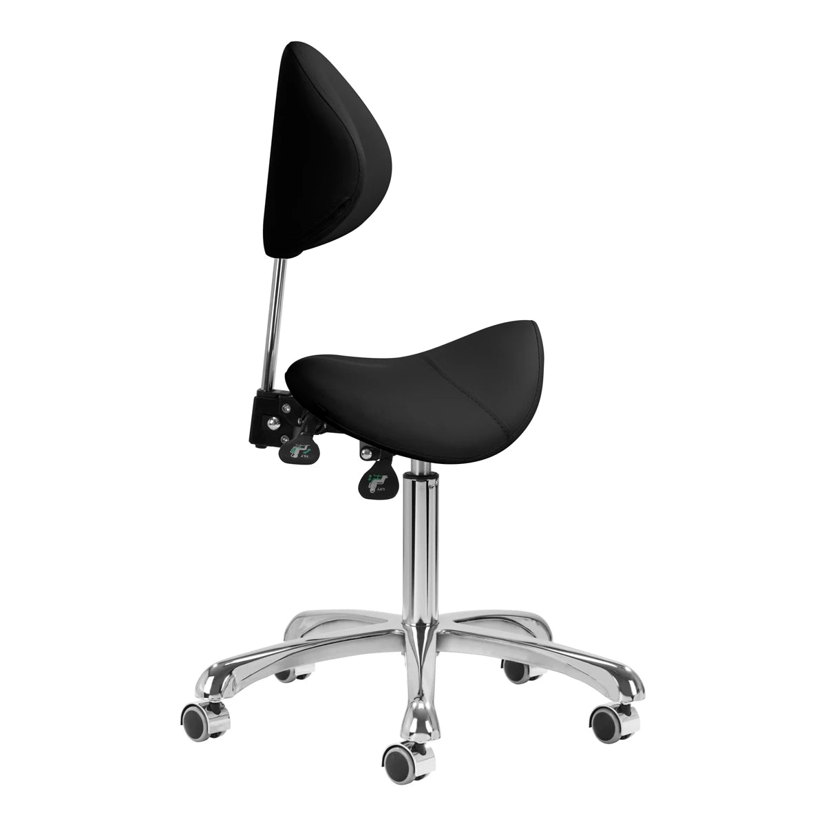 tabouret cosmétique 1004 GIOVANNI noir