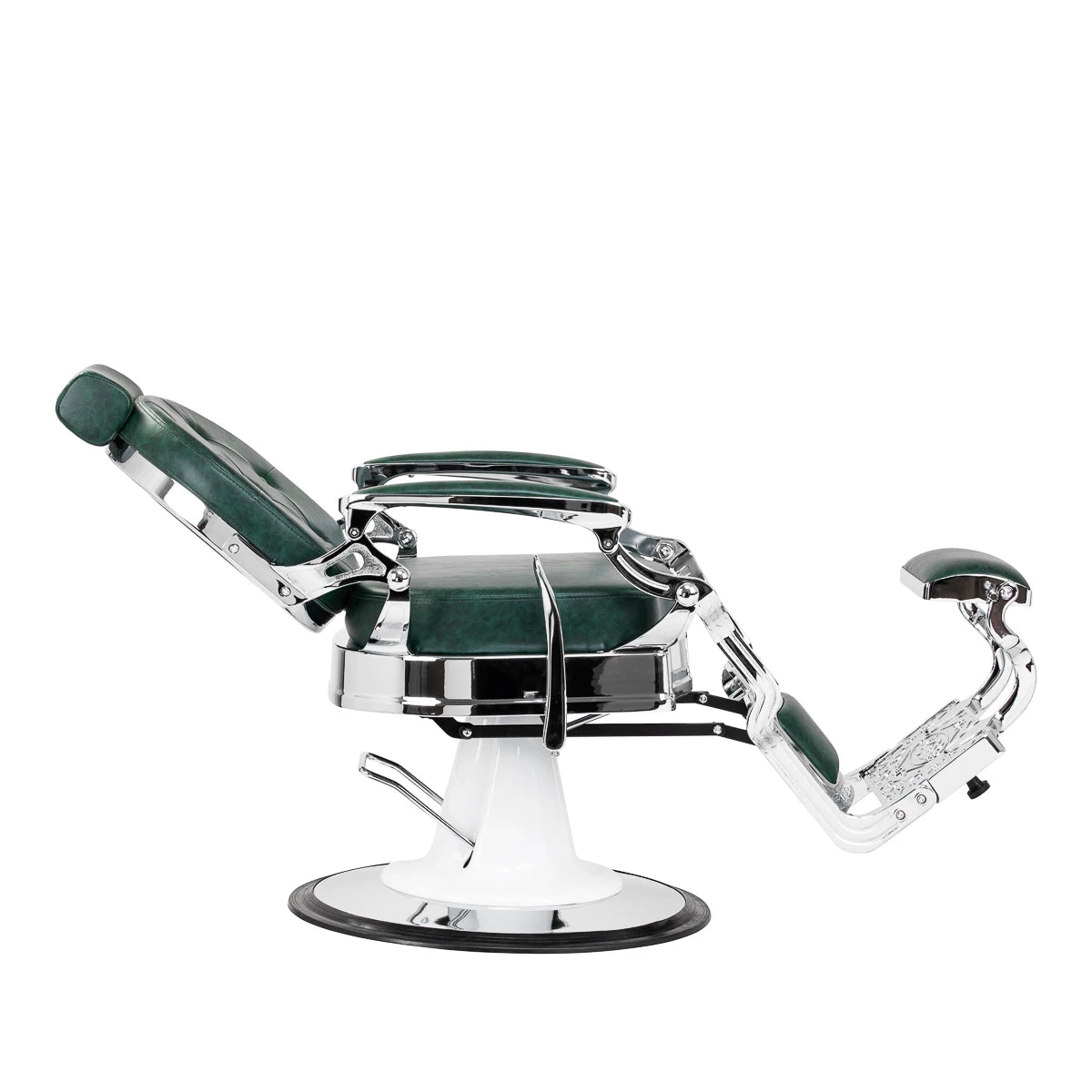 Barber chair Gabbiano President green Chrom