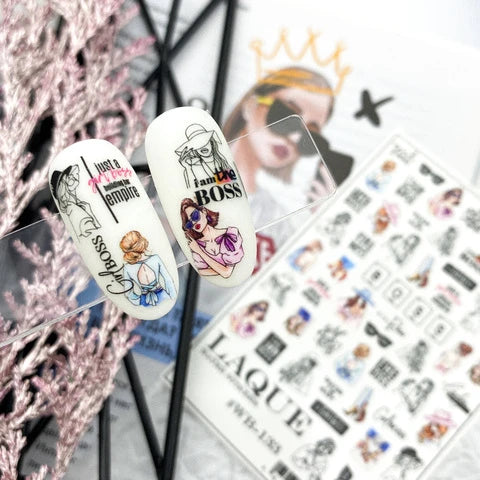 Nail art slider #WB-113