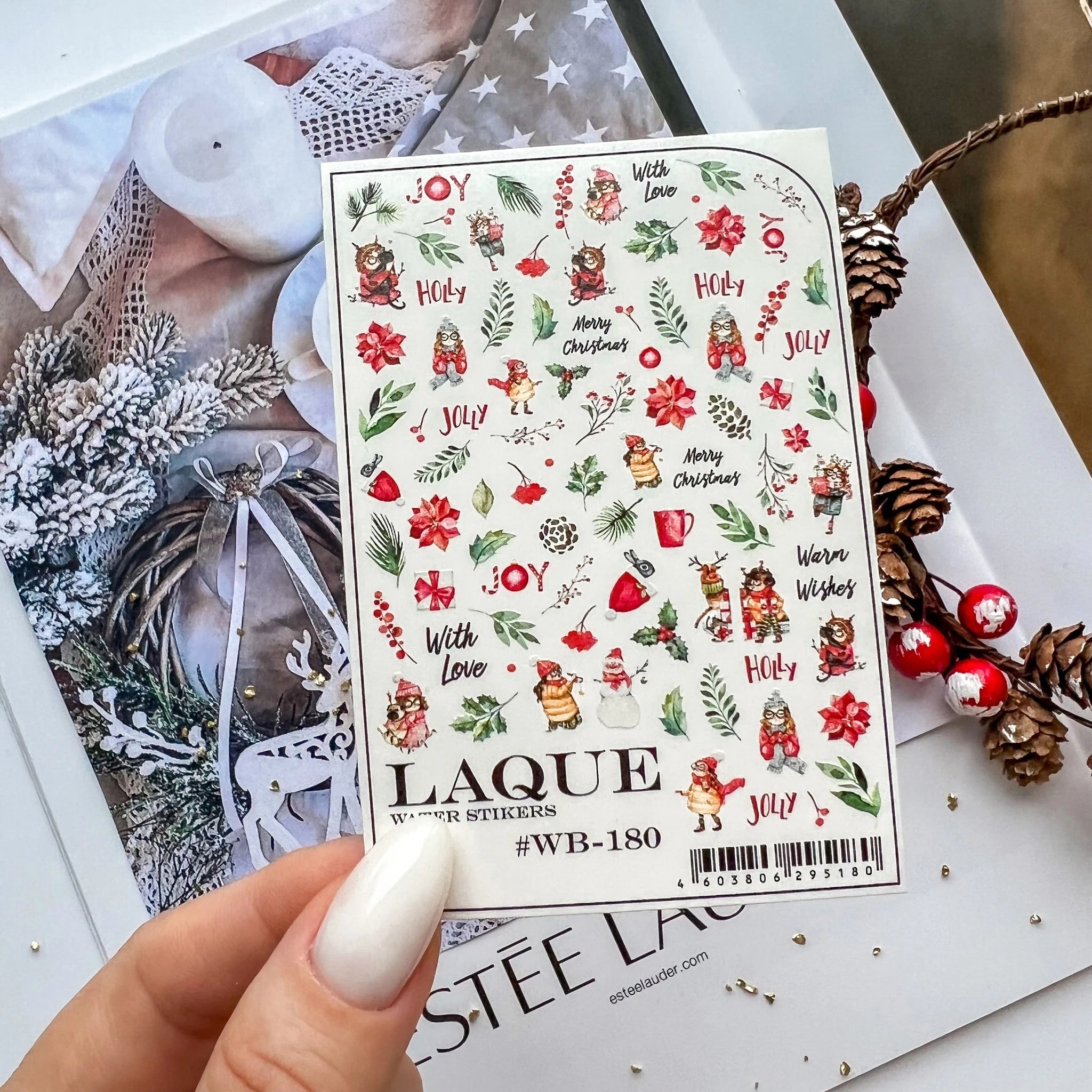 LAQUE NailArt-Einleger Design #WB-180