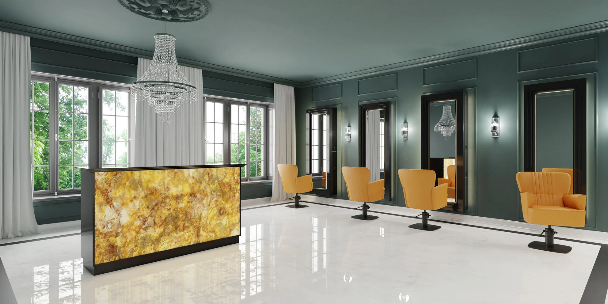 Reception desk STONE III