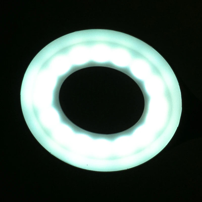 LED žiedinė lempa SNAKE, balta