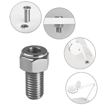 Lampas statīvs, nerūsējošais tērauds INOX