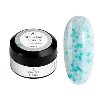 F.O.X Shine Gēls Flakes 007, 15 ml