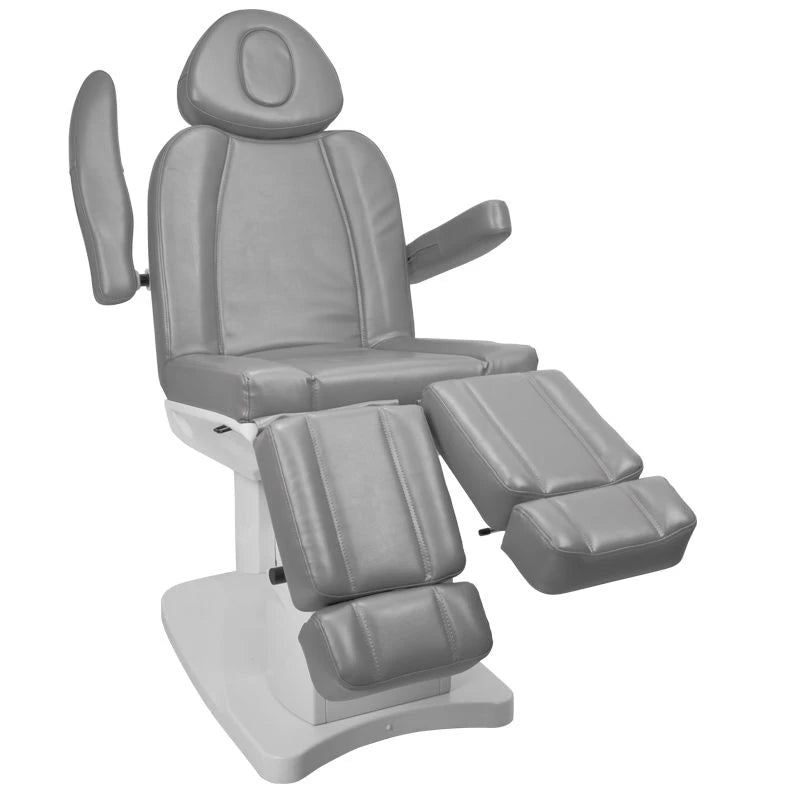 Pedikīra krēsls AZZURRO 708as PEDI, 3 motori, pelēkā