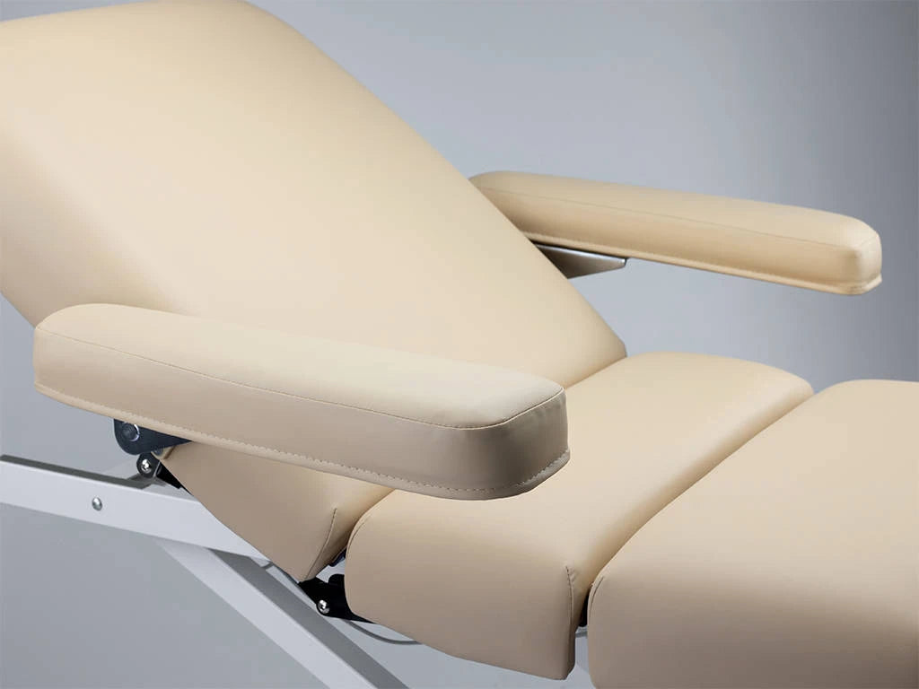 Stacionārs masāžas galds Linea V3 Soft Touch, K607 mokas bēšs