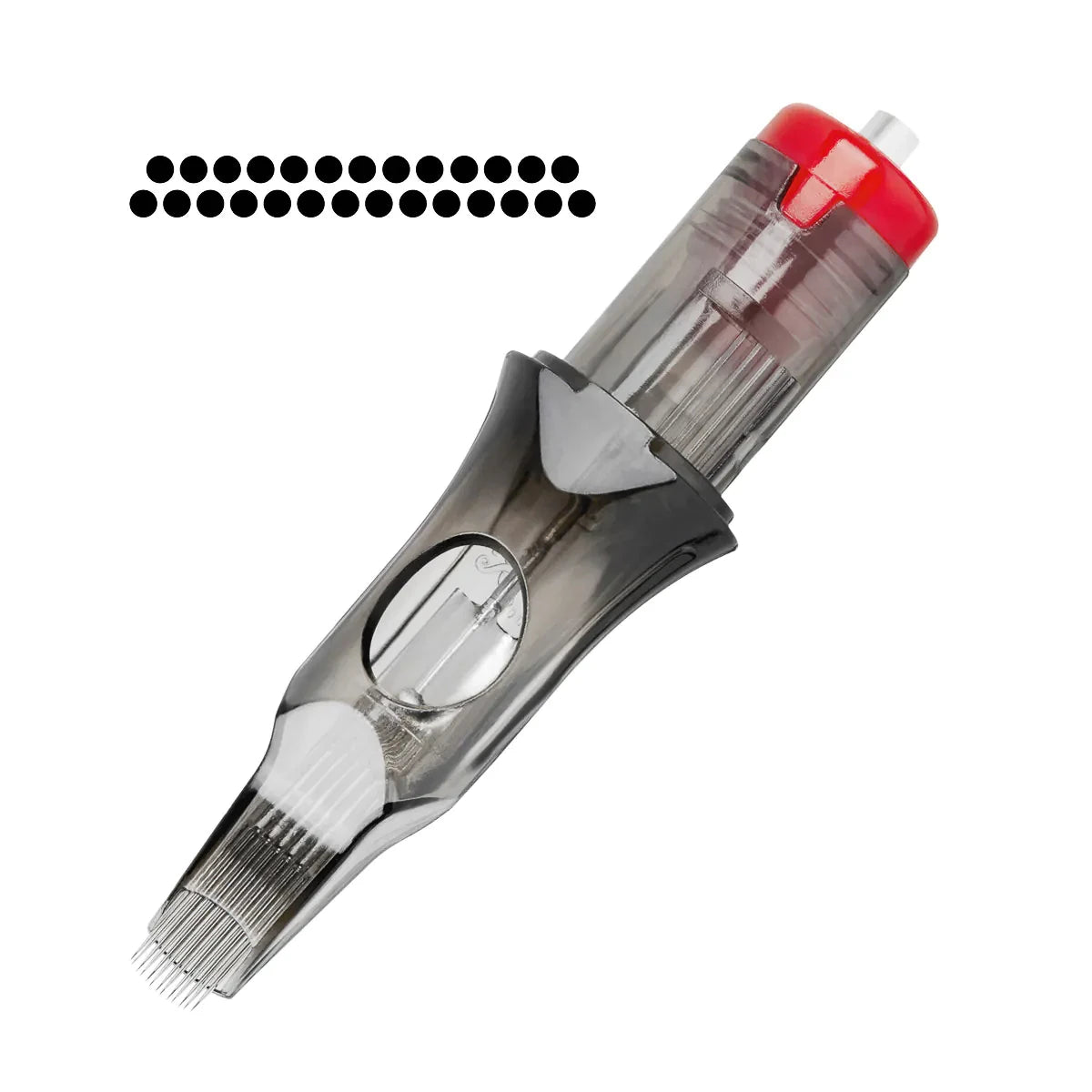 El Cartel tatuiruočių kasetė V2, 0,30 mm 27RM MediumTaper 10 vnt.