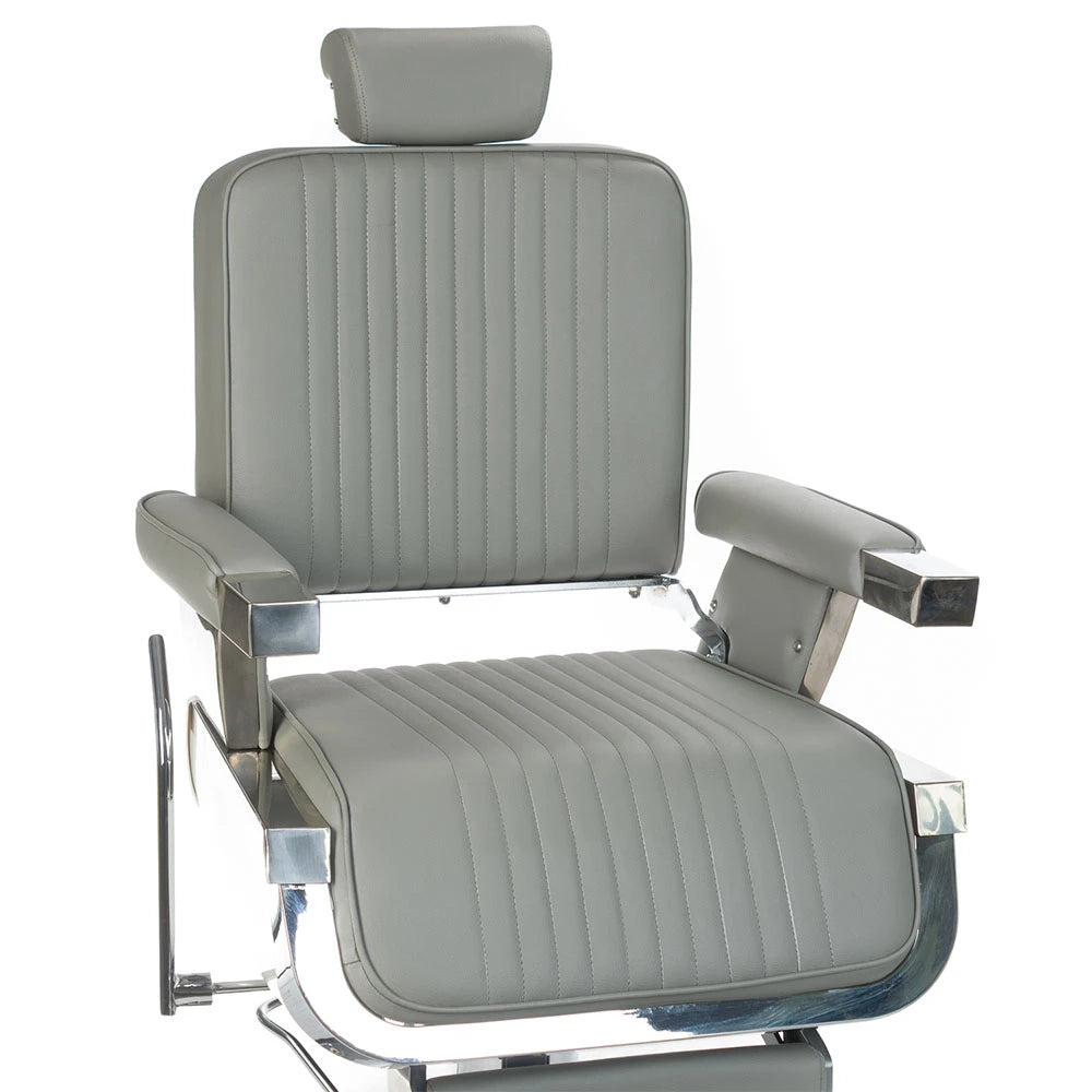 Barber Chair LUMBER BH-31823, light grey