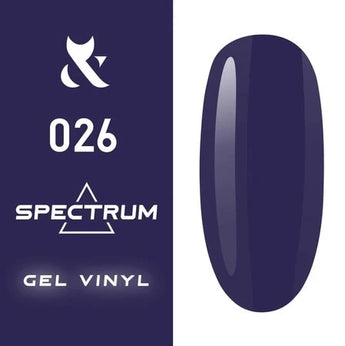 F.O.X Gēla nagu laka Spectrum 026 Gold, 7 ml