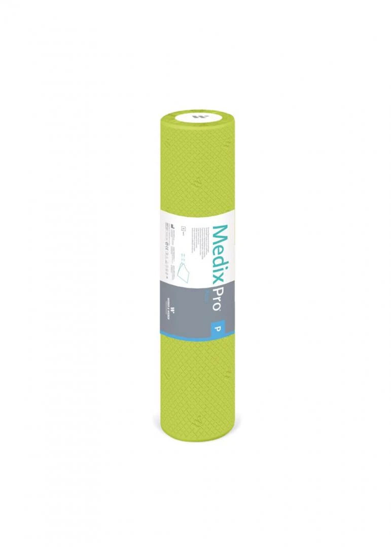 Disposable paper bedsheet MedixPRO 60cm x50m, LIME