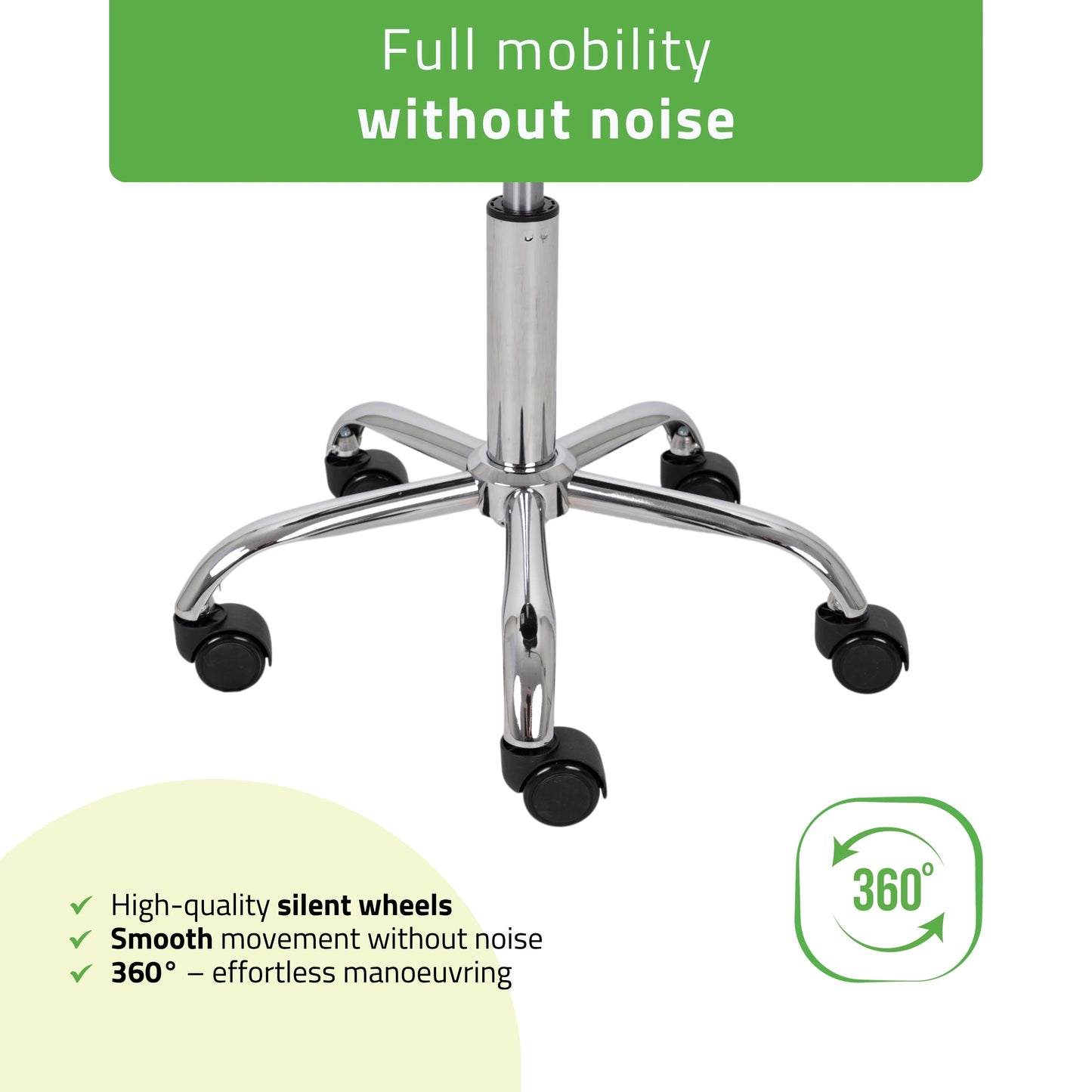 Stool TILA, Comfy Base k521 grey