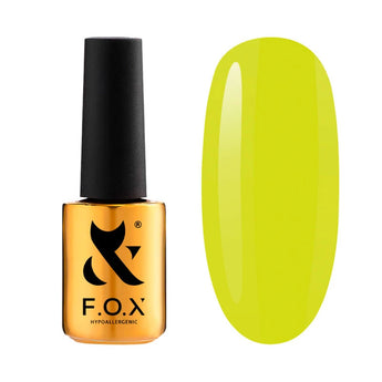 F.O.X Gēla nagu laka Spectrum 065 Gold, 7 ml