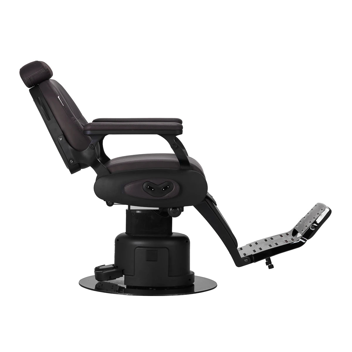 Barber Chair Electric Gabbiano Duke, brown