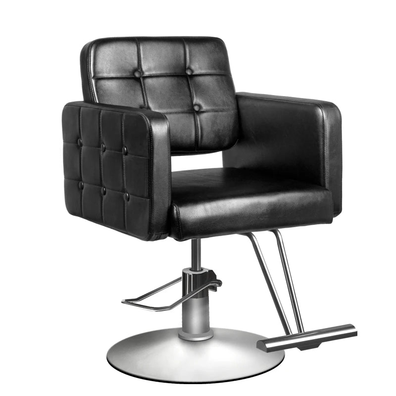 Парикмахерское кресло Hair System 90-1, черное