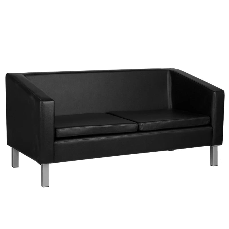 Gabbiano Sofa Wartezimmer BM18003, Schwarz
