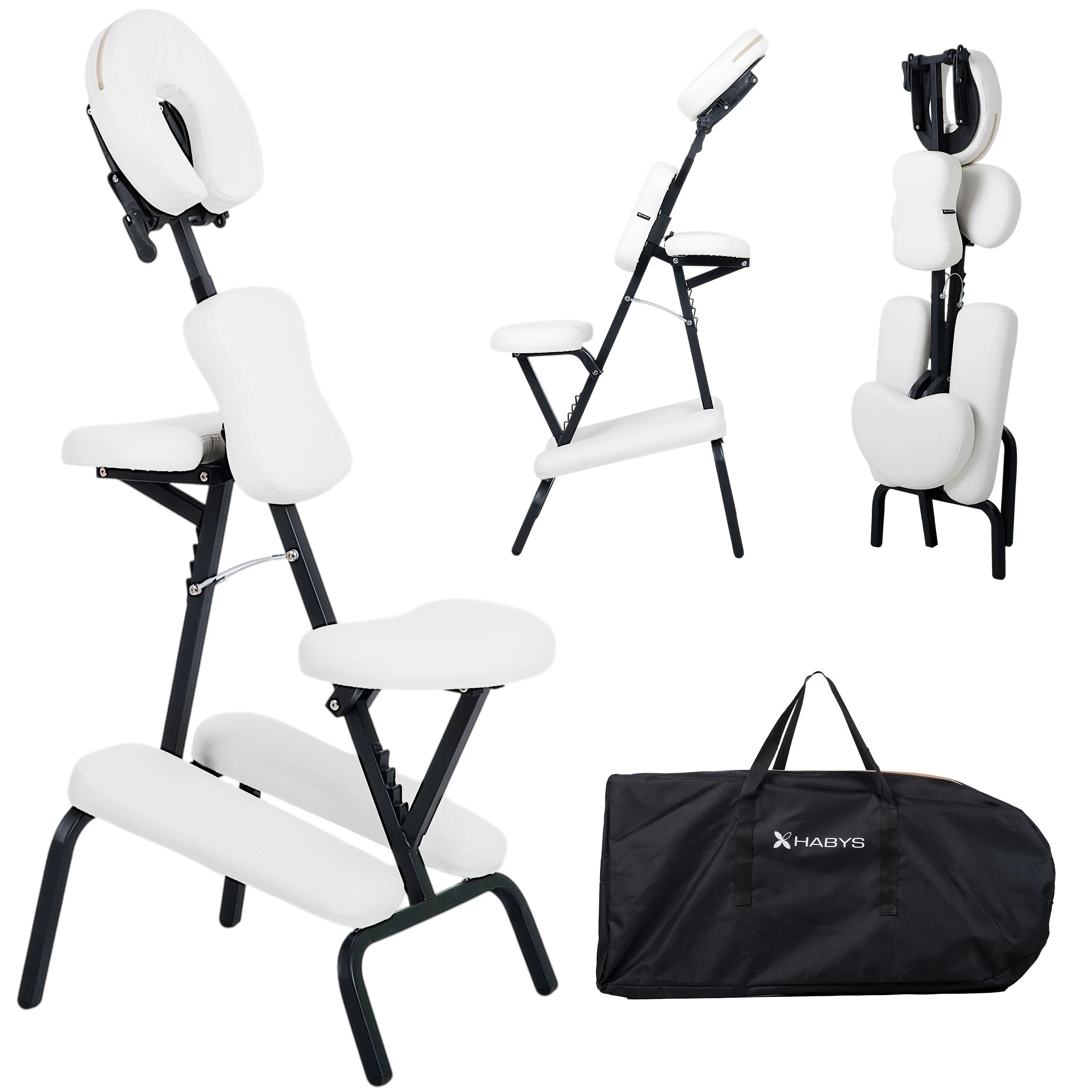 Massageliege Flexo Comfy Base K501, Weiß
