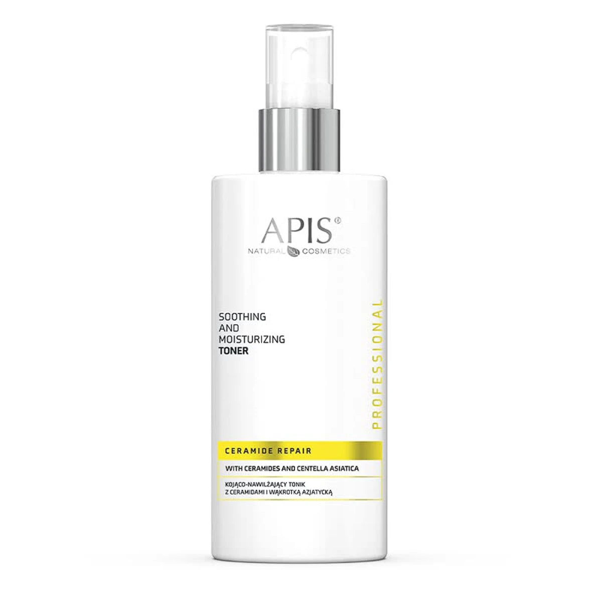Apis CERAMIDE REPAIR Nomierinošs un mitrinošs toniks ar keramīdiem un Centella Asiatica, 300 ml