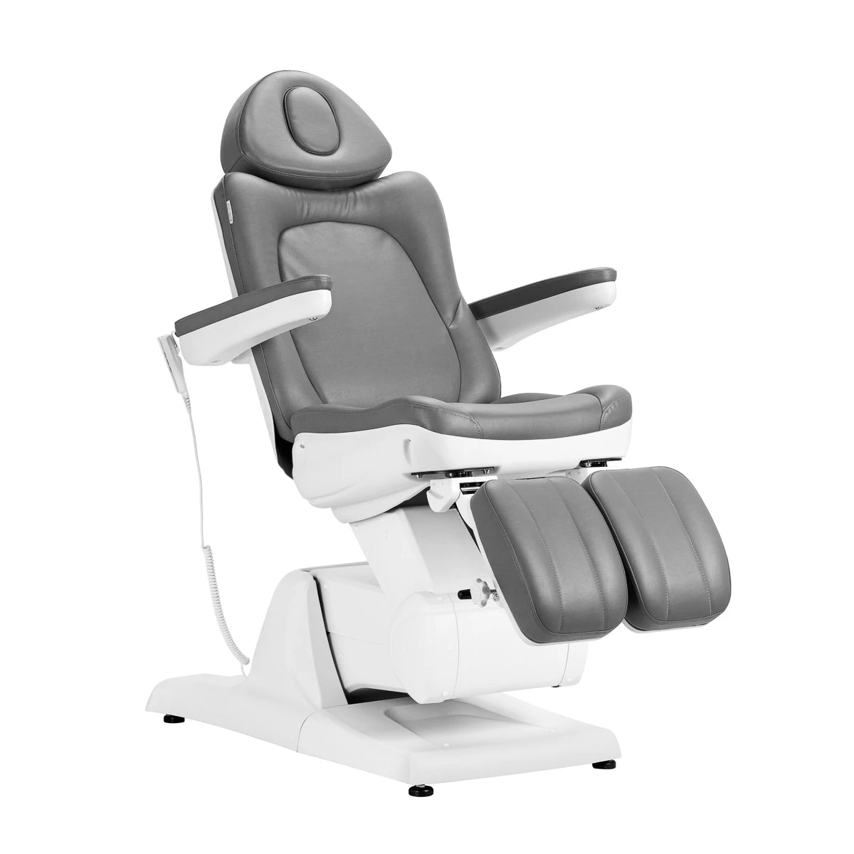 Jalkahoitotuoli AZZURRO 870s PEDI, 3 moottoria, harmaa
