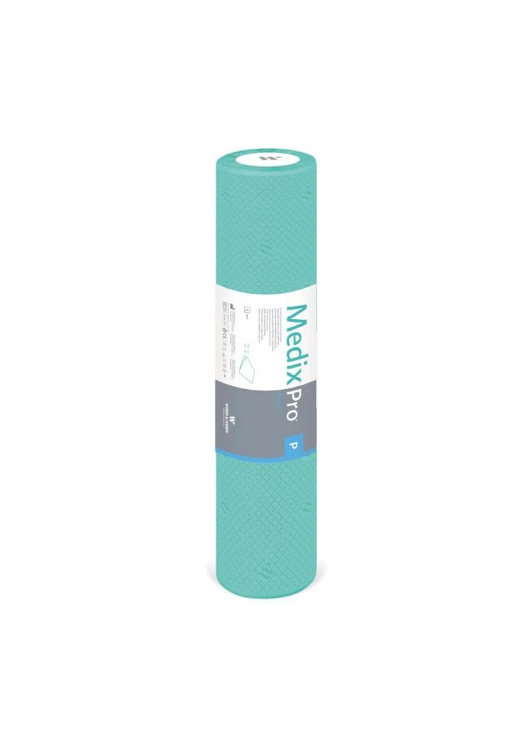 Weber & Weber Wegwerp papieren bedsheet MedixPRO 60cm x 50m, Groen