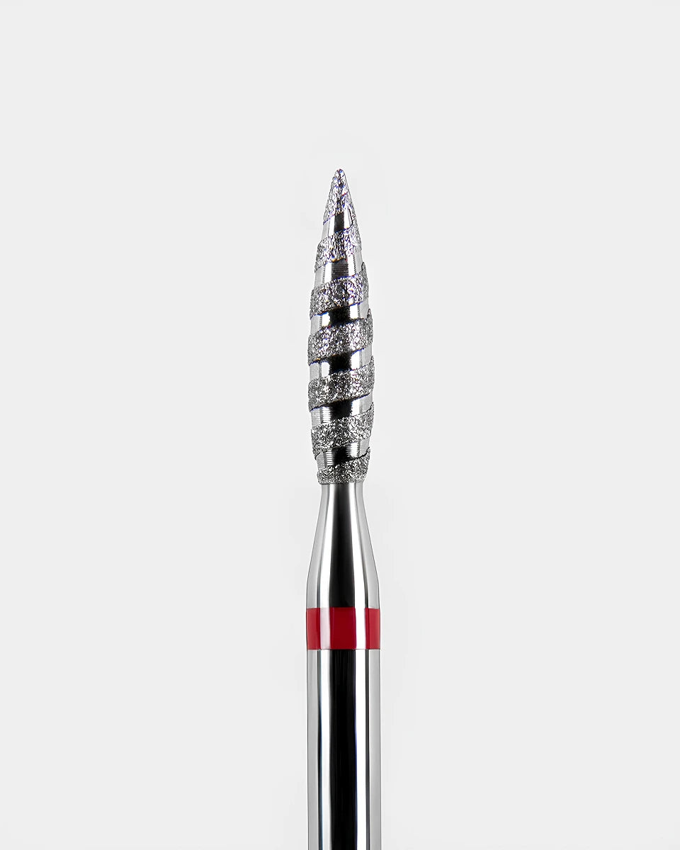 diamond bit №124 red flame tornado 023