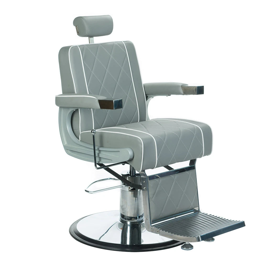 Barberstuhl ODYS BH-31825M, hellgrau