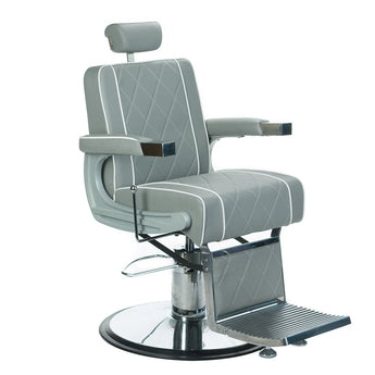 Barberstuhl ODYS BH-31825M, hellgrau