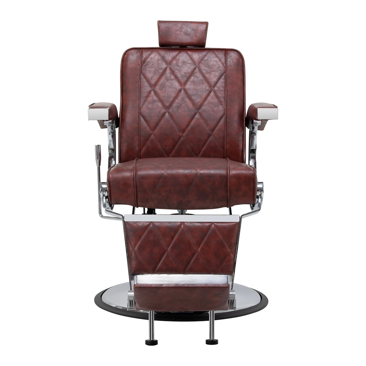 Hair System Barberstuhl BM88066, Burgunderrot