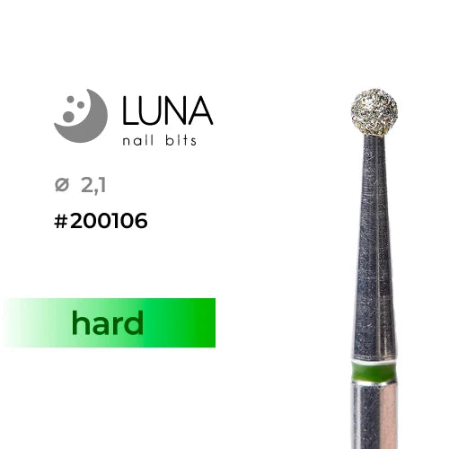Luna Bits Teemant otsik Kera 2,1 mm, roheline (koor)
