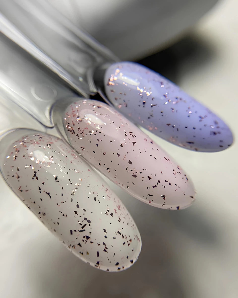 DARK by Rior Top Coat Pink Flake, 10 ml