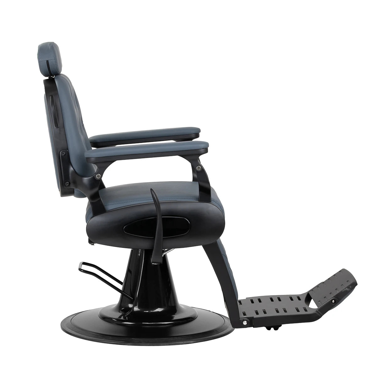 Gabbiano barber chair Francesco Black graphite