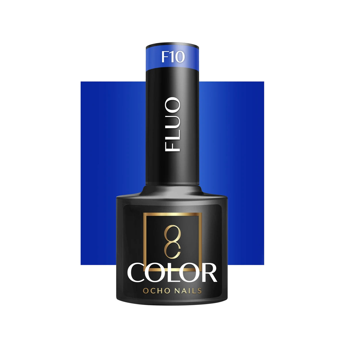 OCHO NAILS hibridinis nagų lakas Fluo F10, 5 g