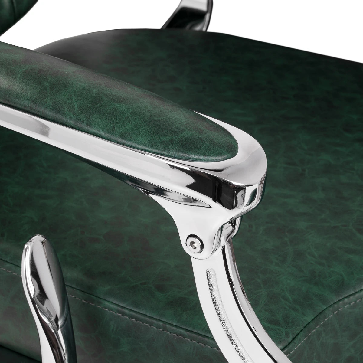 Barber chair Gabbiano President green Chrom