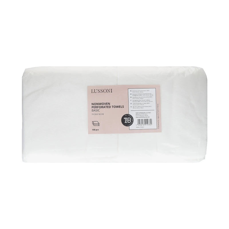Lussoni DSP Perforated Nonwoven Towels BASIC, 70 cm x 50 cm, 100 kpl