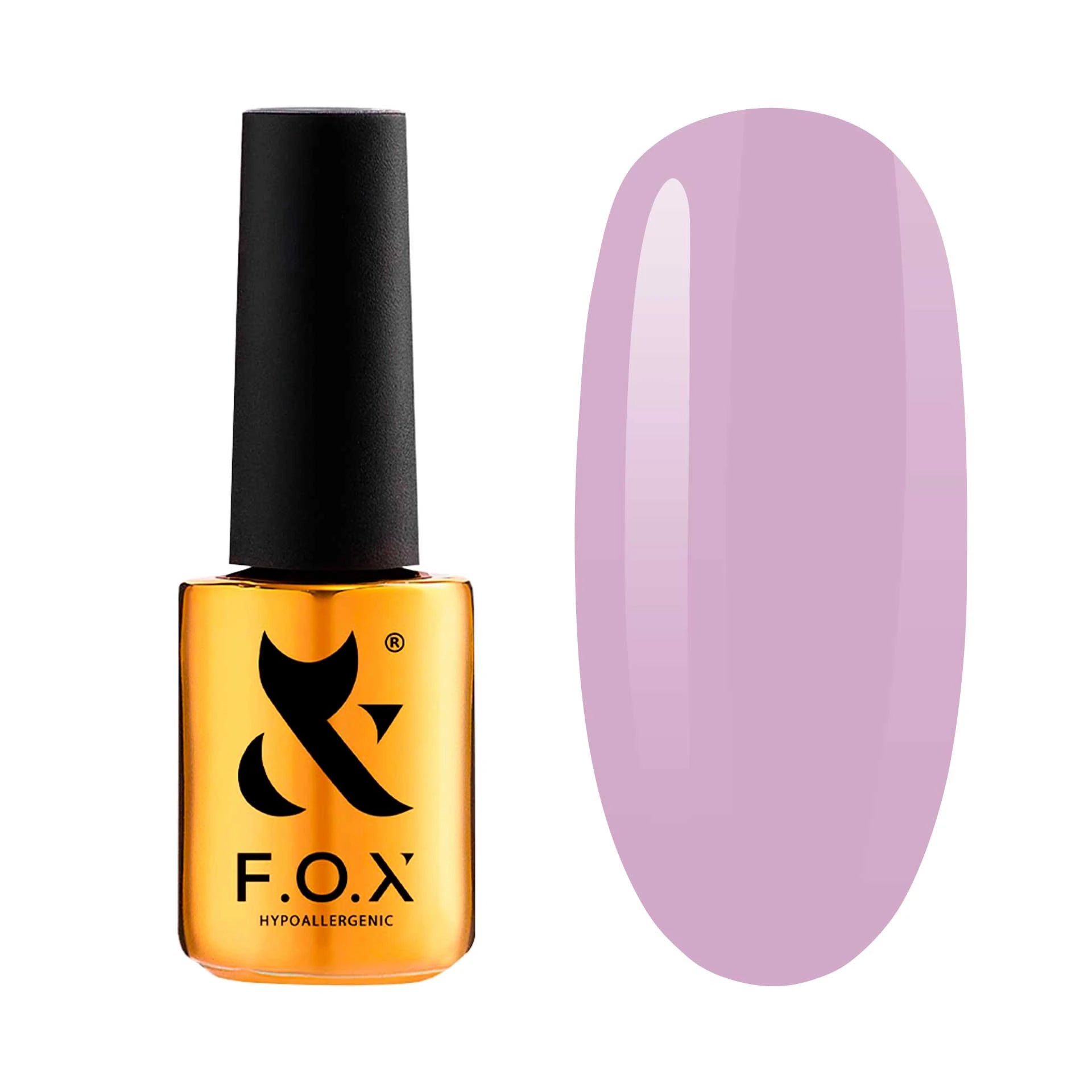 F.O.X Gēla nagu laka Spectrum 127 Gold, 7 ml