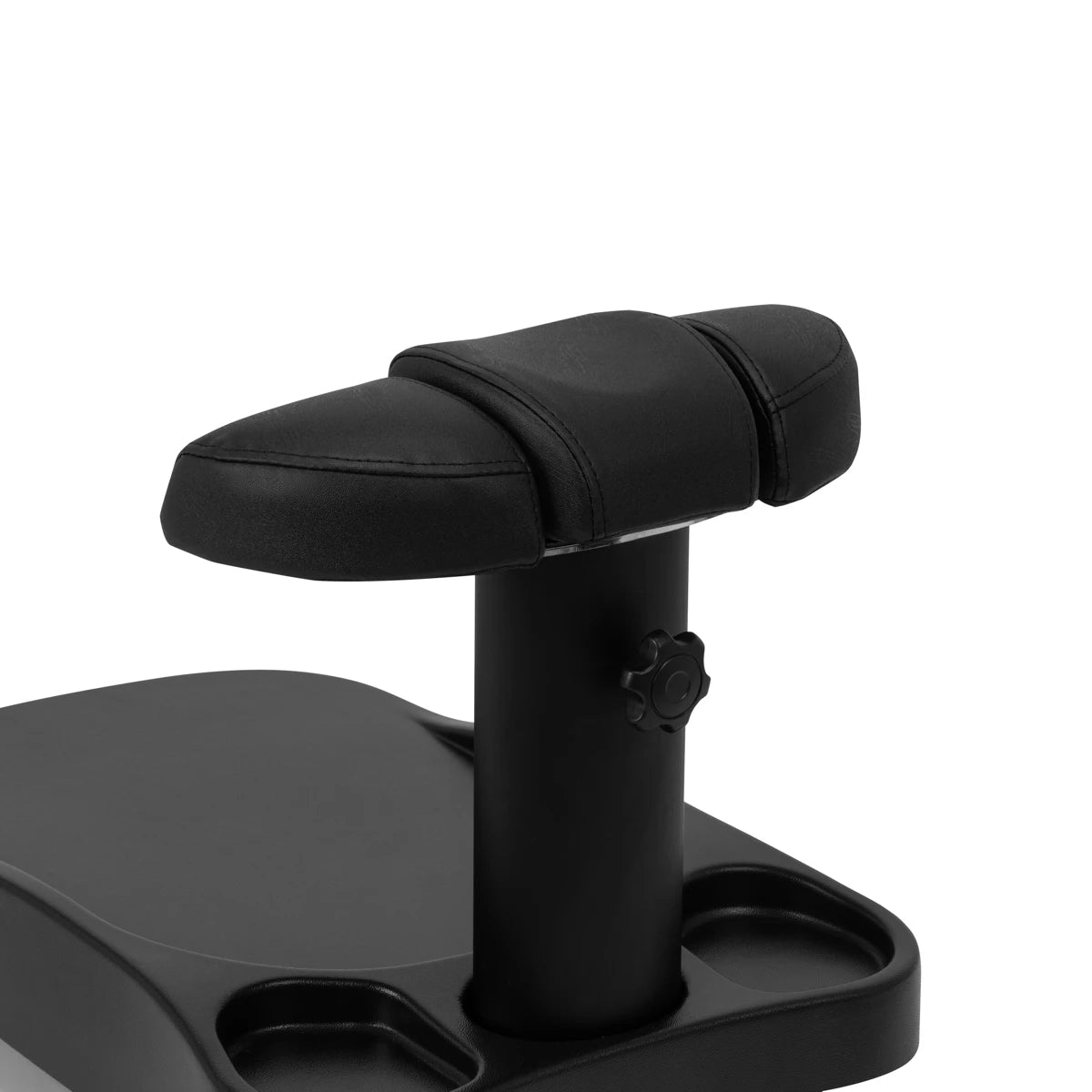 Azzurro shower tray with massager and black trolley