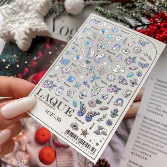 LAQUE NailArt-Einleger Design #CF-39