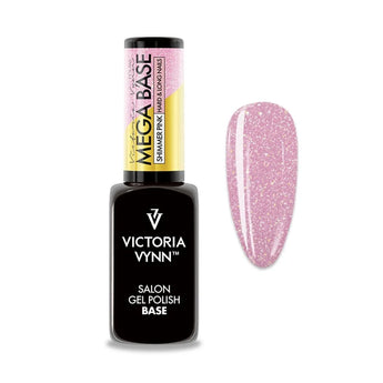 Victoria Vynn Mega Base HARD, rozā shimmer, 8 ml