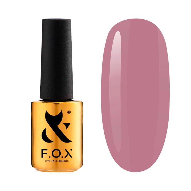 F.O.X Gēla nagu laka Spectrum 047 Gold, 7 ml