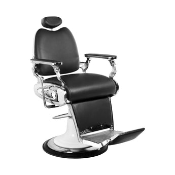 Gabbiano Barberstuhl Moto Style, Schwarz