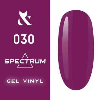 F.O.X Gēla nagu laka Spectrum 030 Gold, 7 ml
