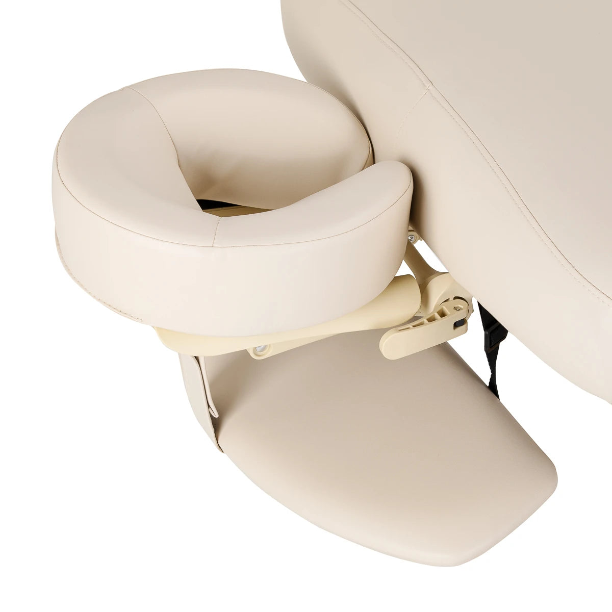 SPA kušete Sillon Comfort, krēmkrāsa ar gaiši brūnu pamatni
