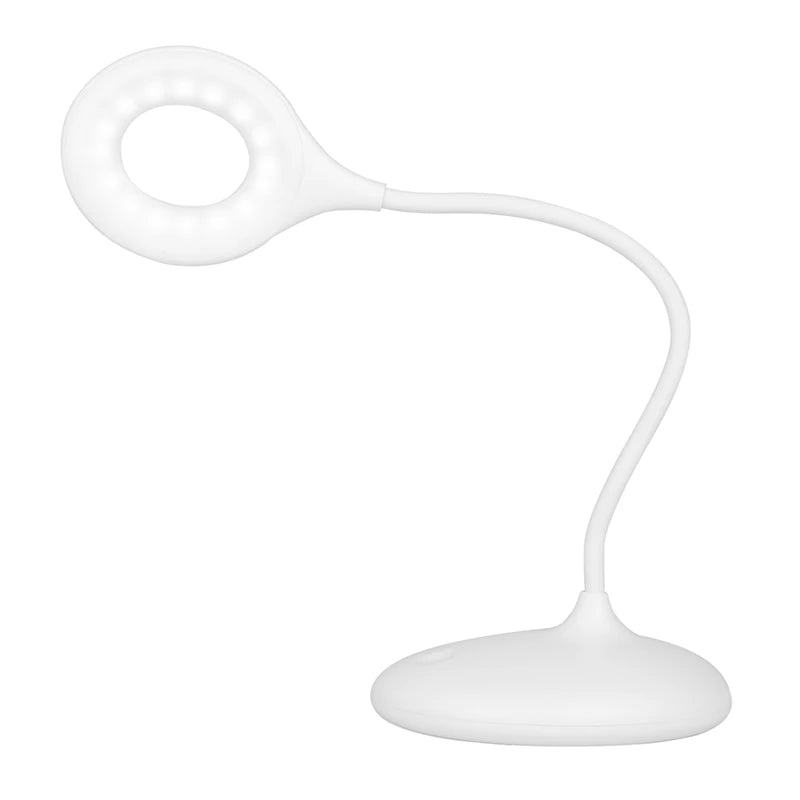LED žiedinė lempa SNAKE, balta