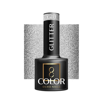 OCHO NAILS Gēla nagu laka Glitter G03, 5 g