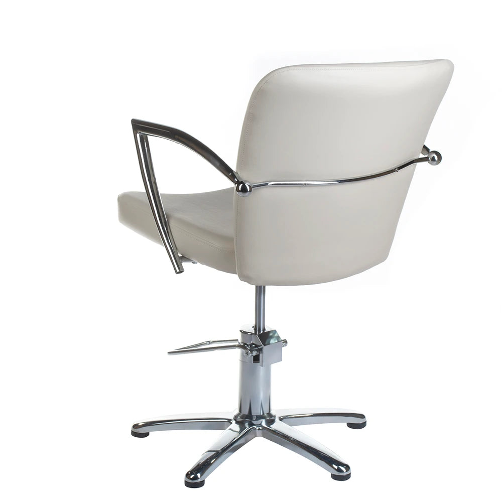 Frisørstol LIVIO BH-8173, creme